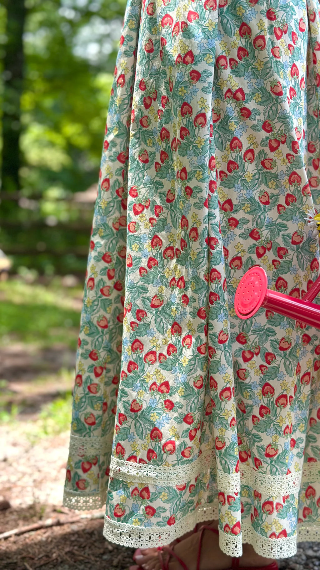 Strawberry Pickin' Maxi Dress