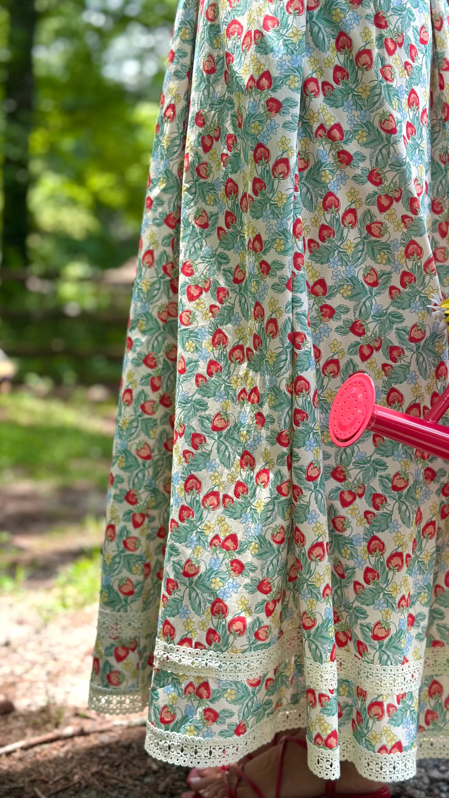 Strawberry Pickin' Maxi Dress