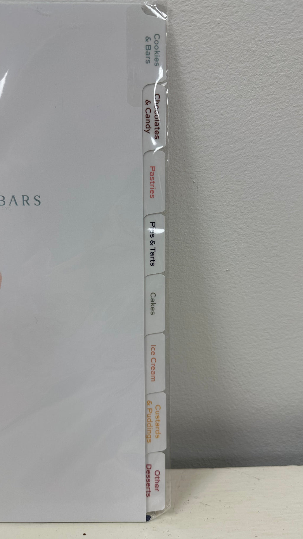 Recipes Binder Dividers