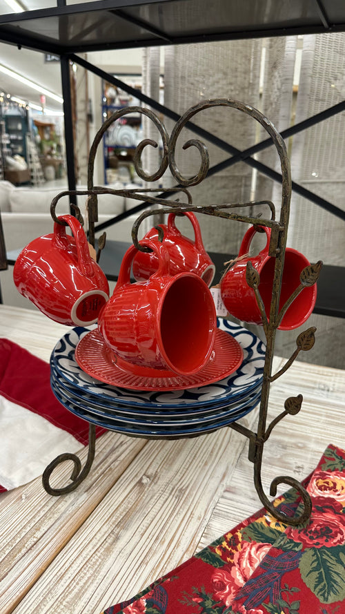Vintage Home Interiors Mug/Plate Stand