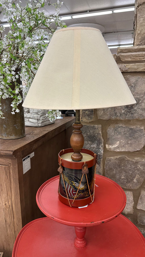 Vintage Americana Lamp