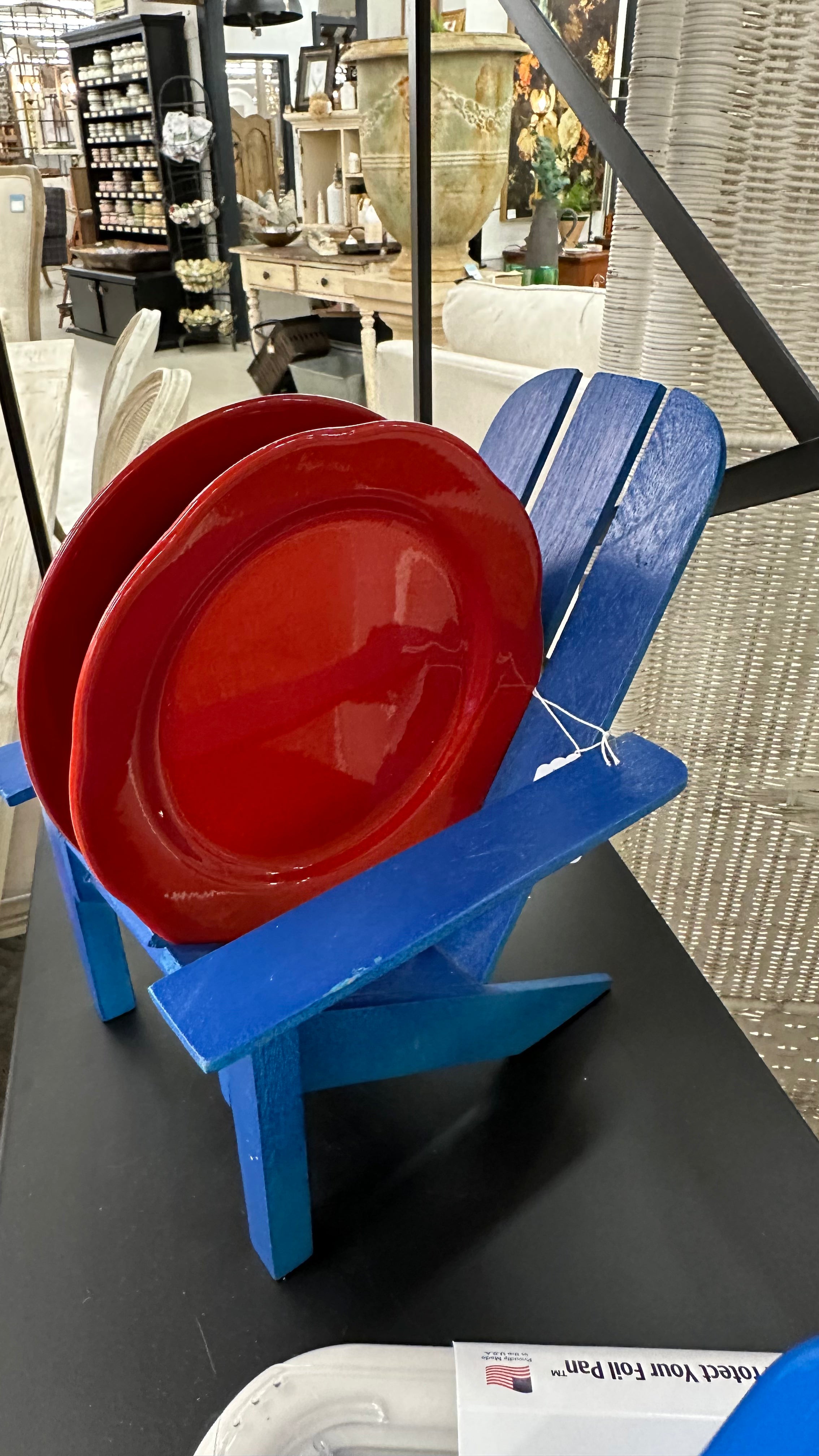 Blue Mini Adirondack Chair