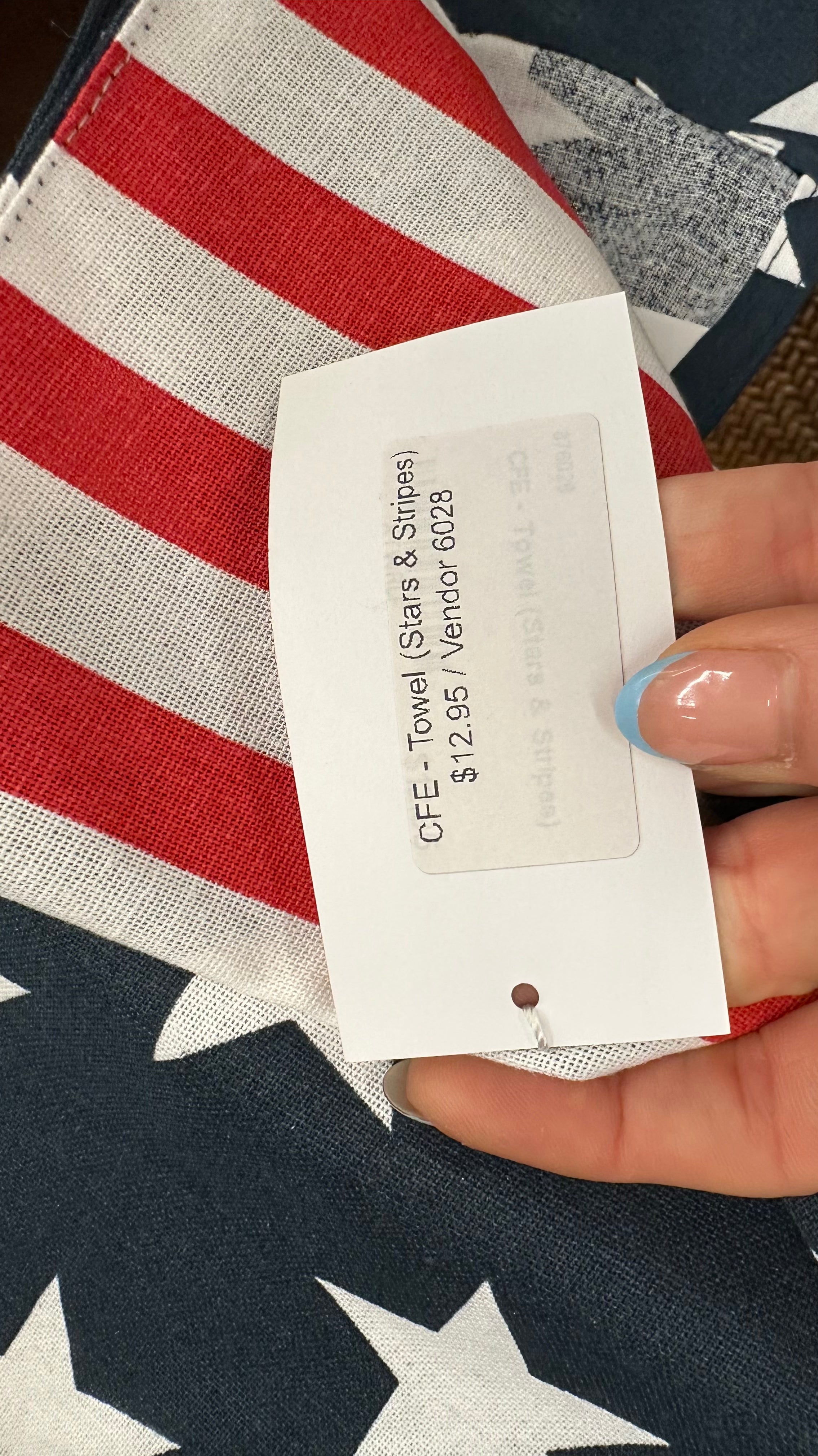Stars & Stripes Hand Towels