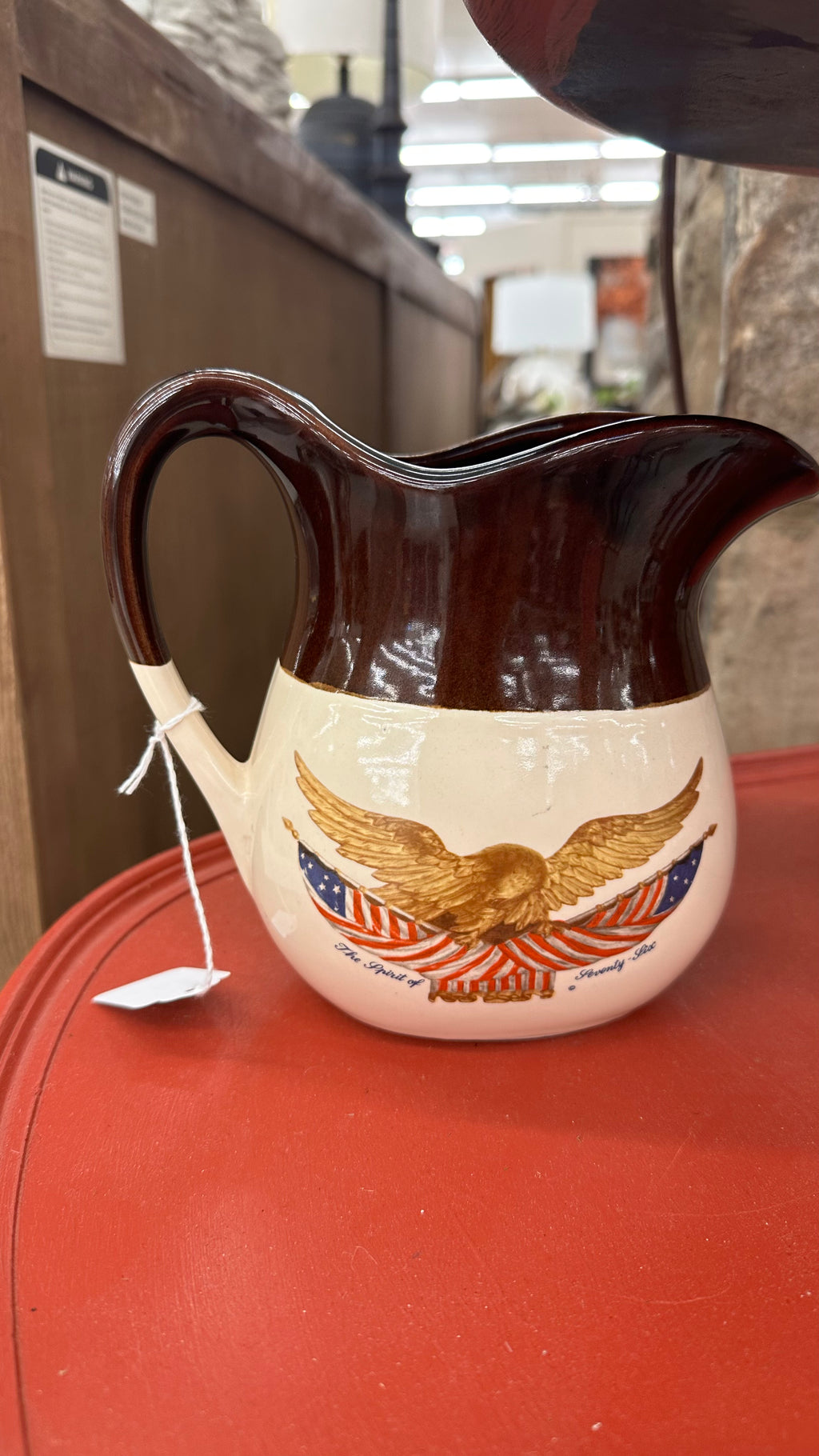 Vintage Americana Pitcher