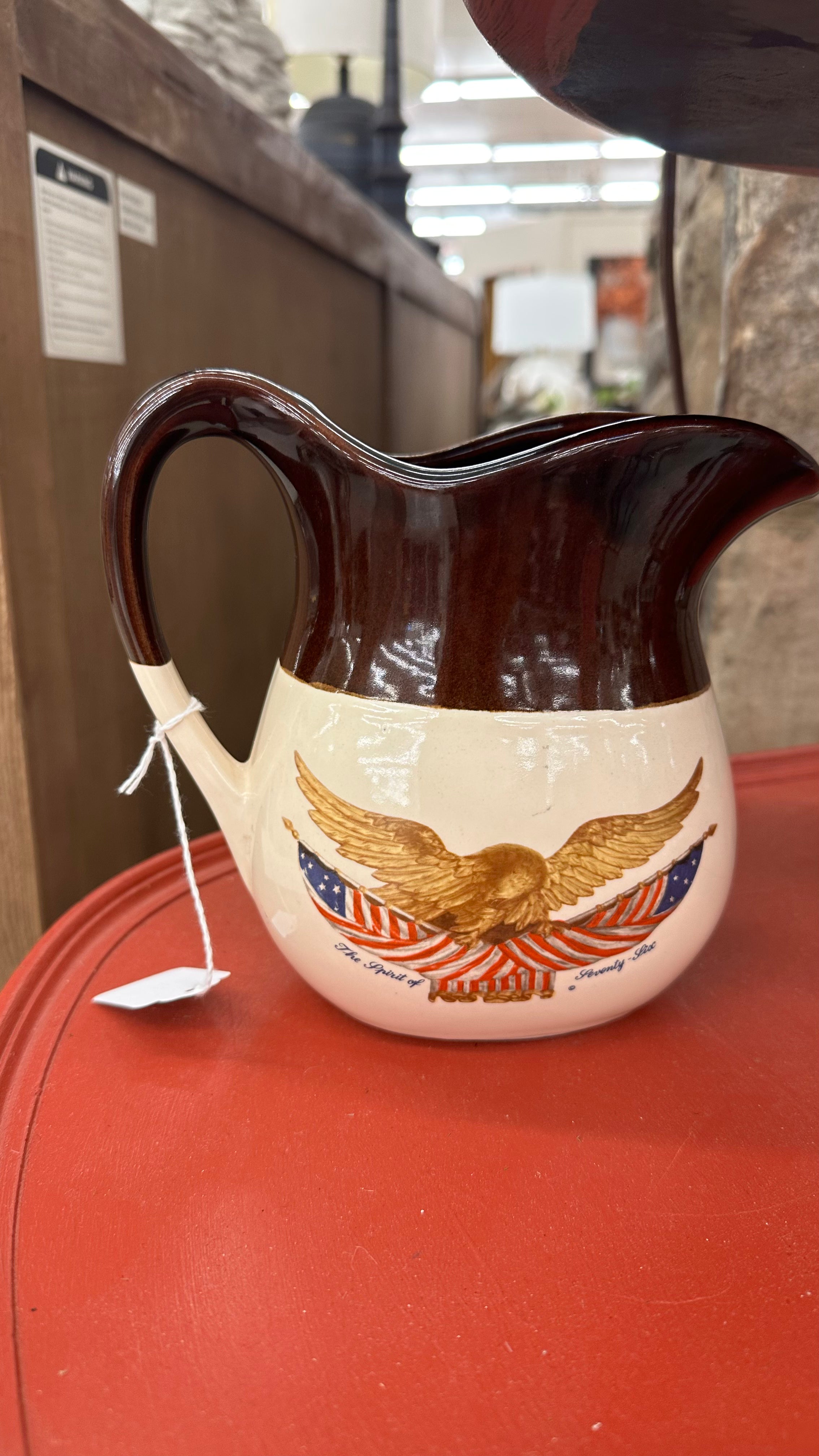 Vintage Americana Pitcher