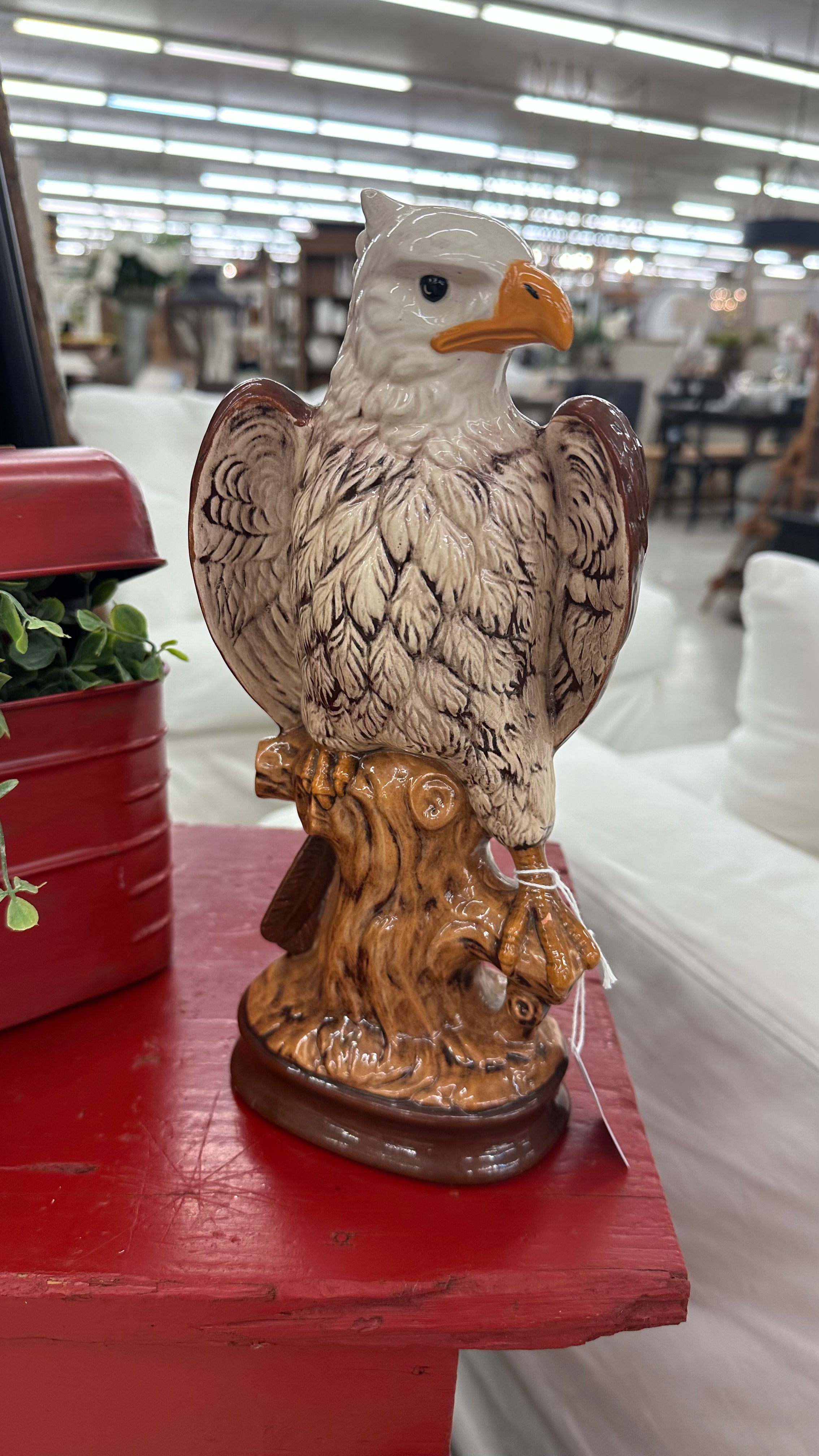 Vintage Bald Eagle Statue