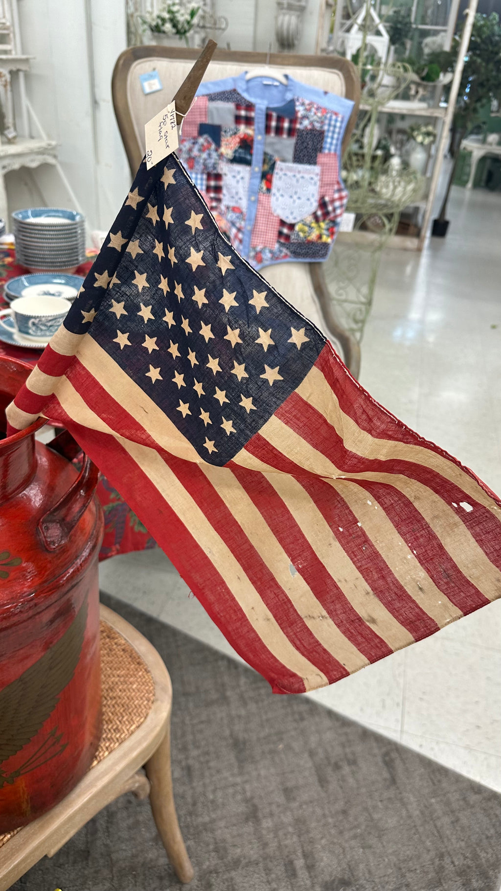 Antique 50 Star Flag