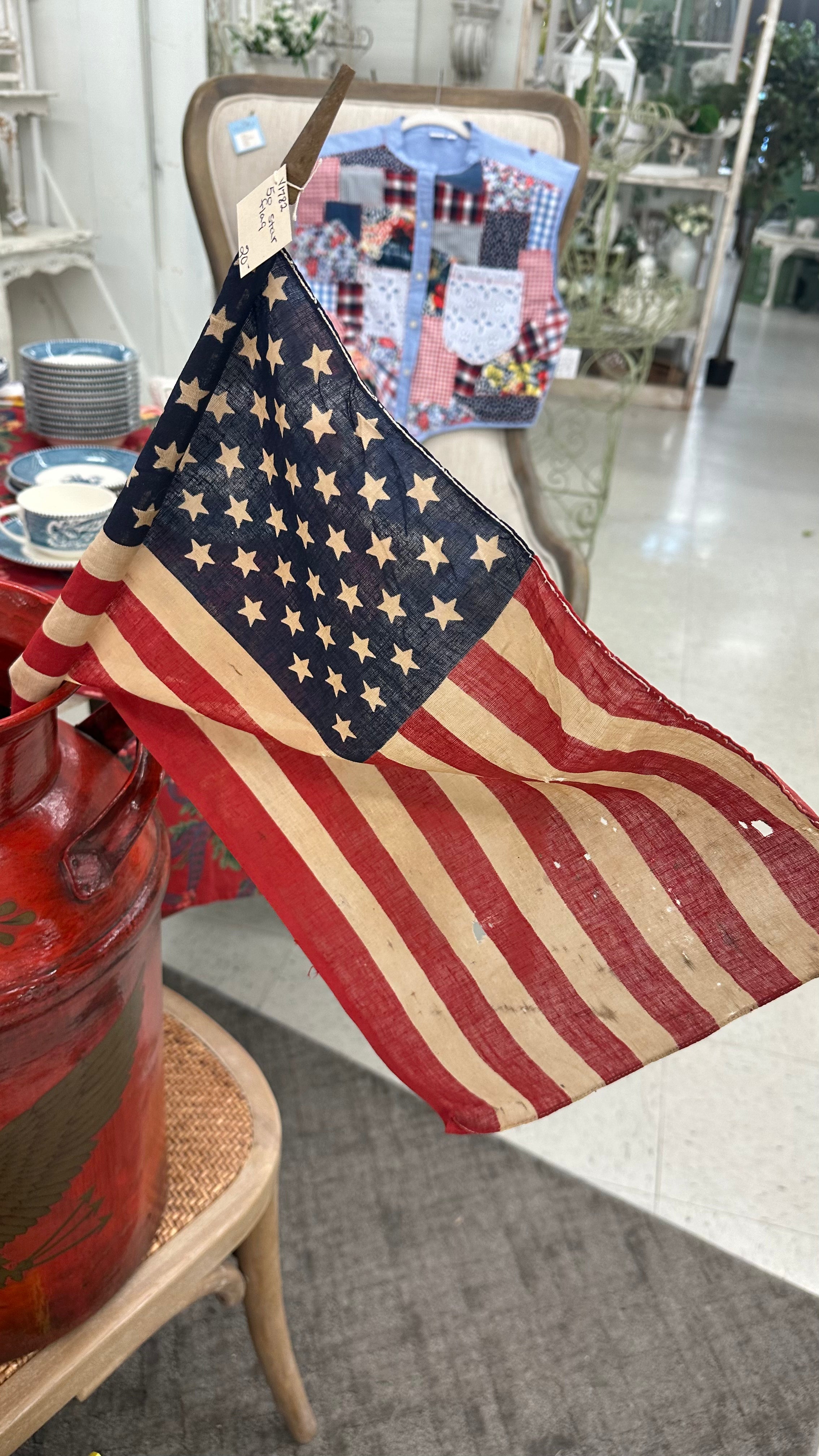 Antique 50 Star Flag