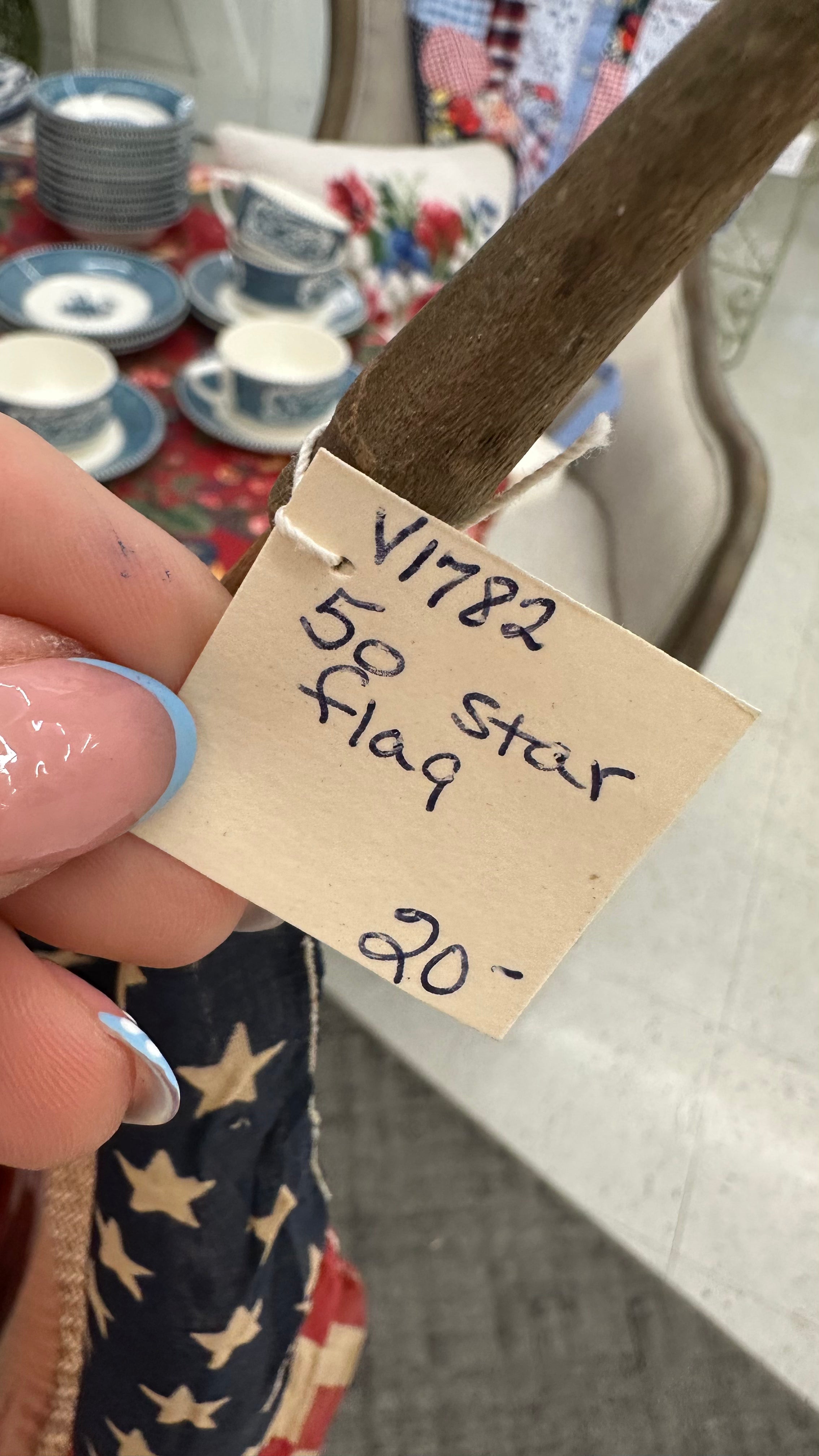 Antique 50 Star Flag
