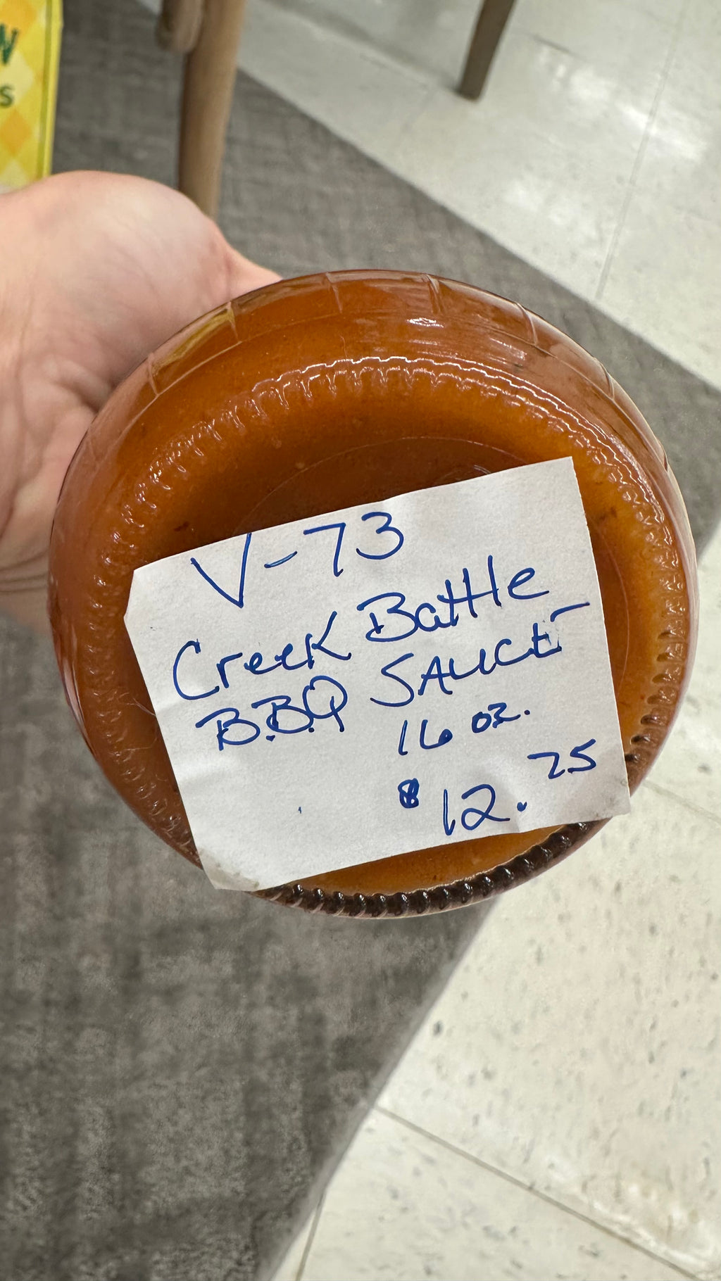 Creek Banks BBQ Sauce