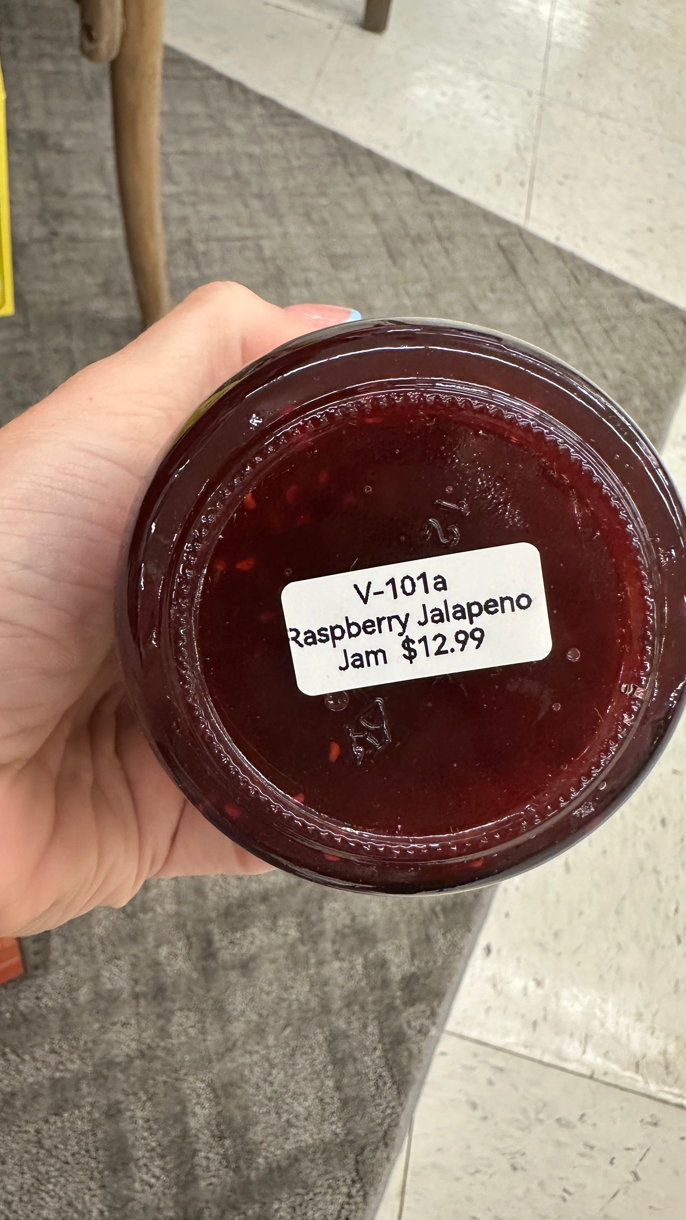 Raven's Nest Raspberry Jalapeño Jam 15oz