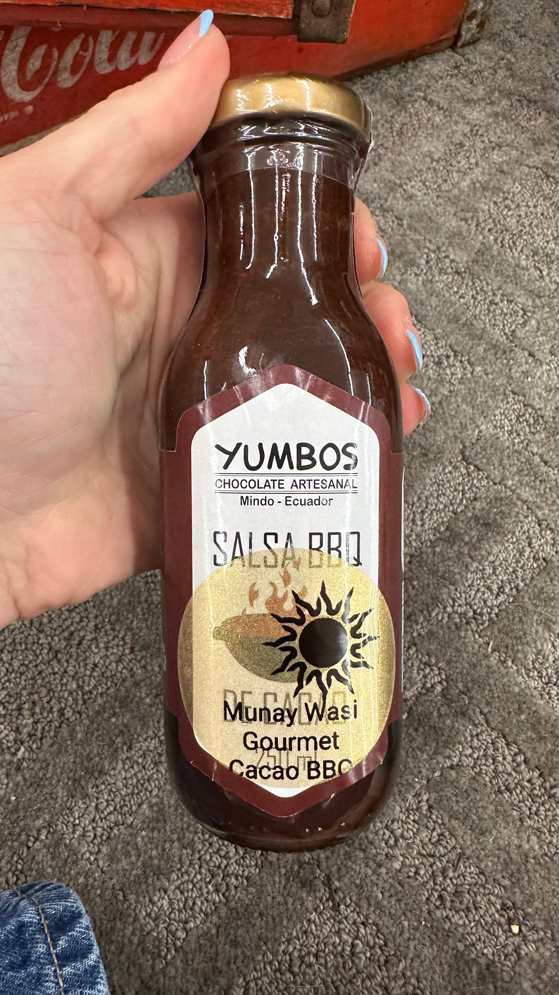Yumbos Gourmet Ecuadorian Cacao BBQ Sauce