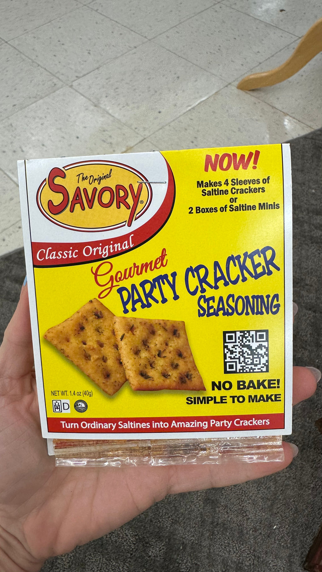 Savory Party Cracker Seasoning Mix