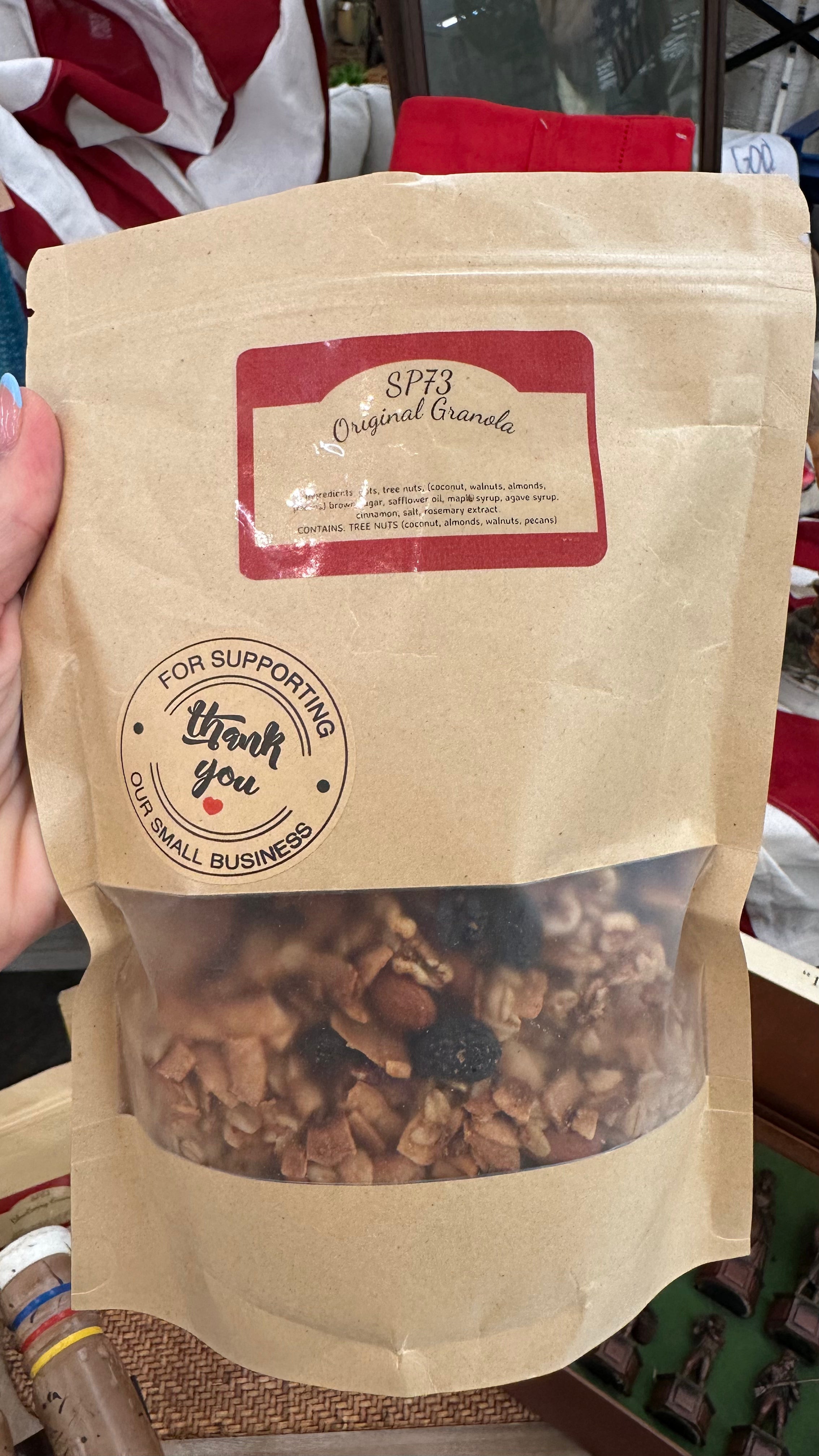 Sweetpeas Café Homemade Granola
