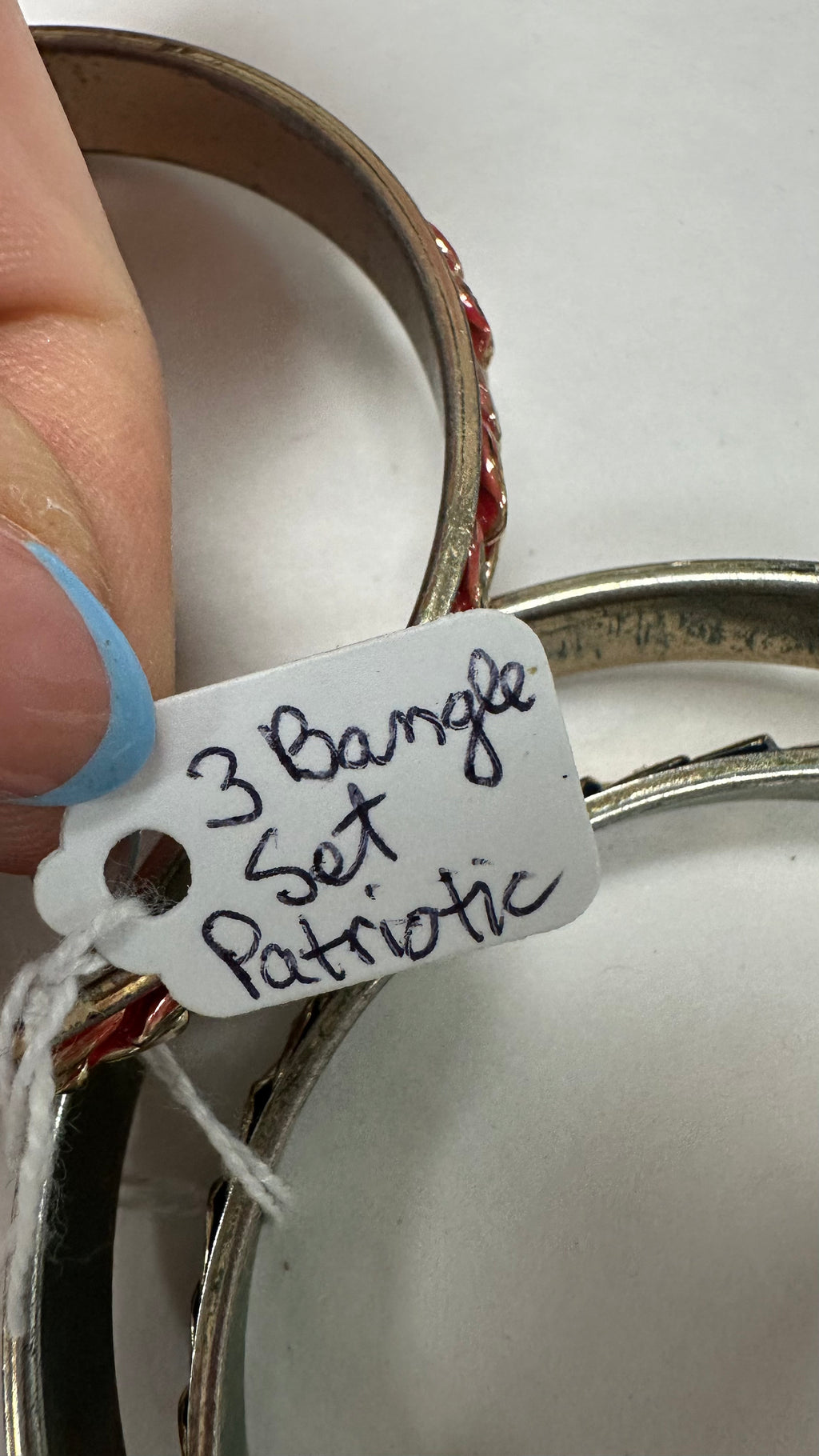 Patriotic Bangles (Set of 3)