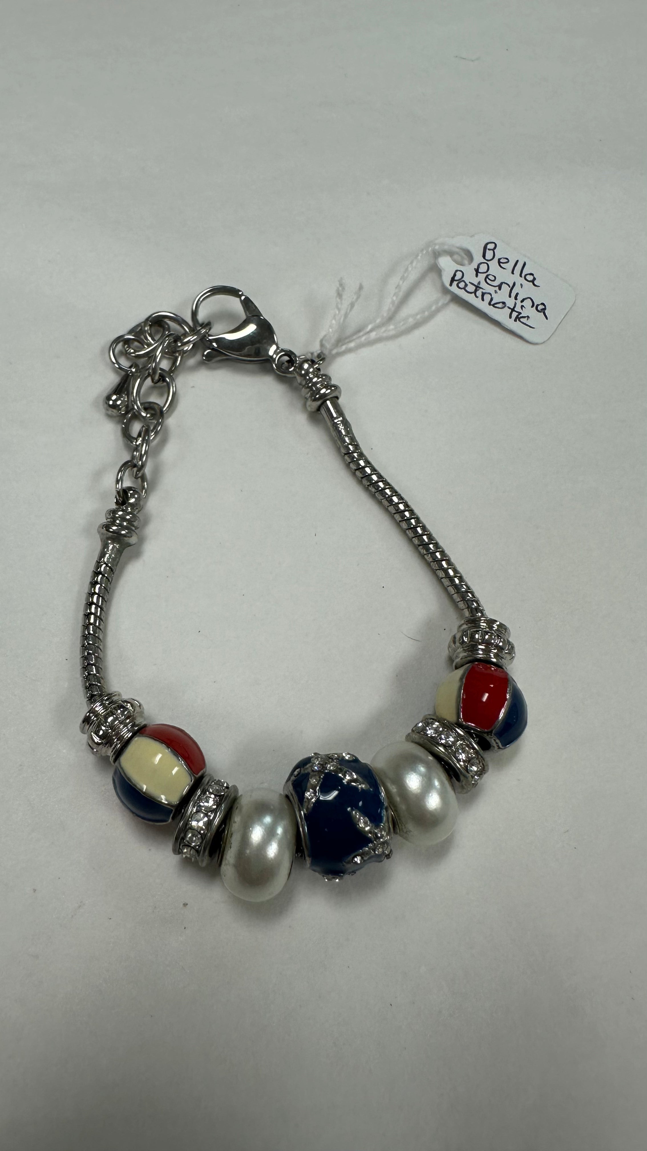 Bella Perlina Patriotic Bracelet