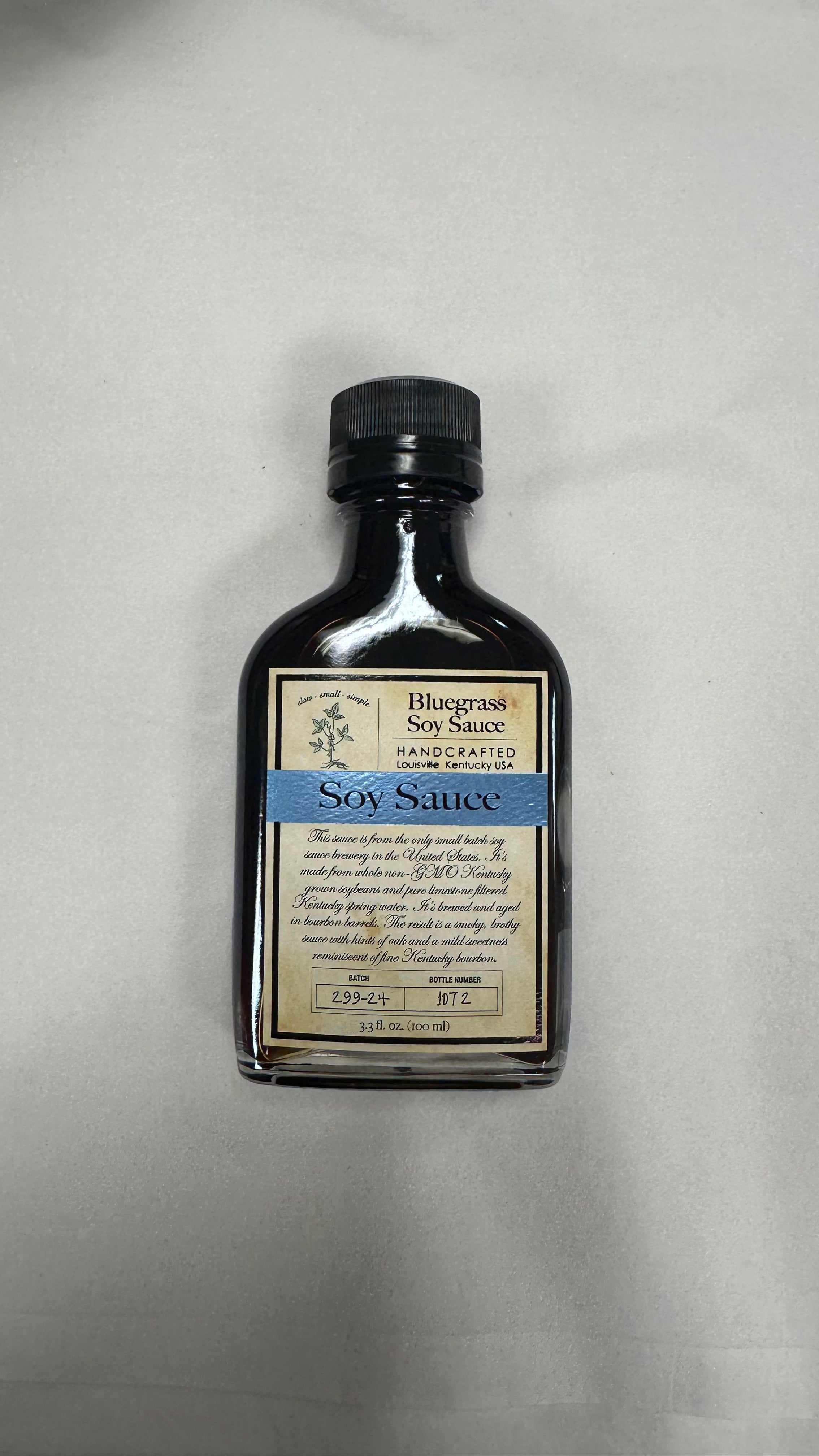 Bluegrass Soy Sauce 3.3oz