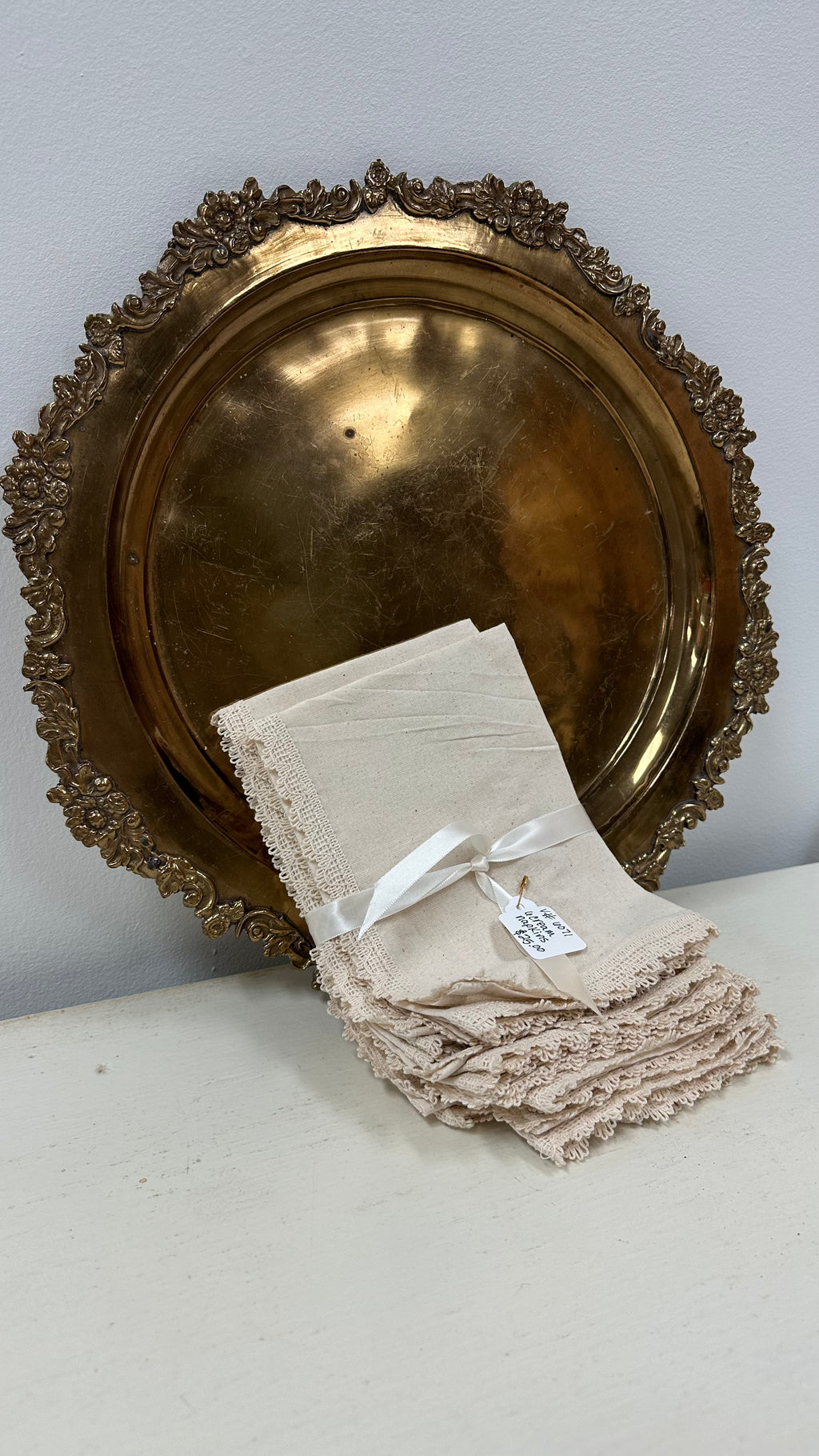 Cream Linen Napkins (Set of 6)