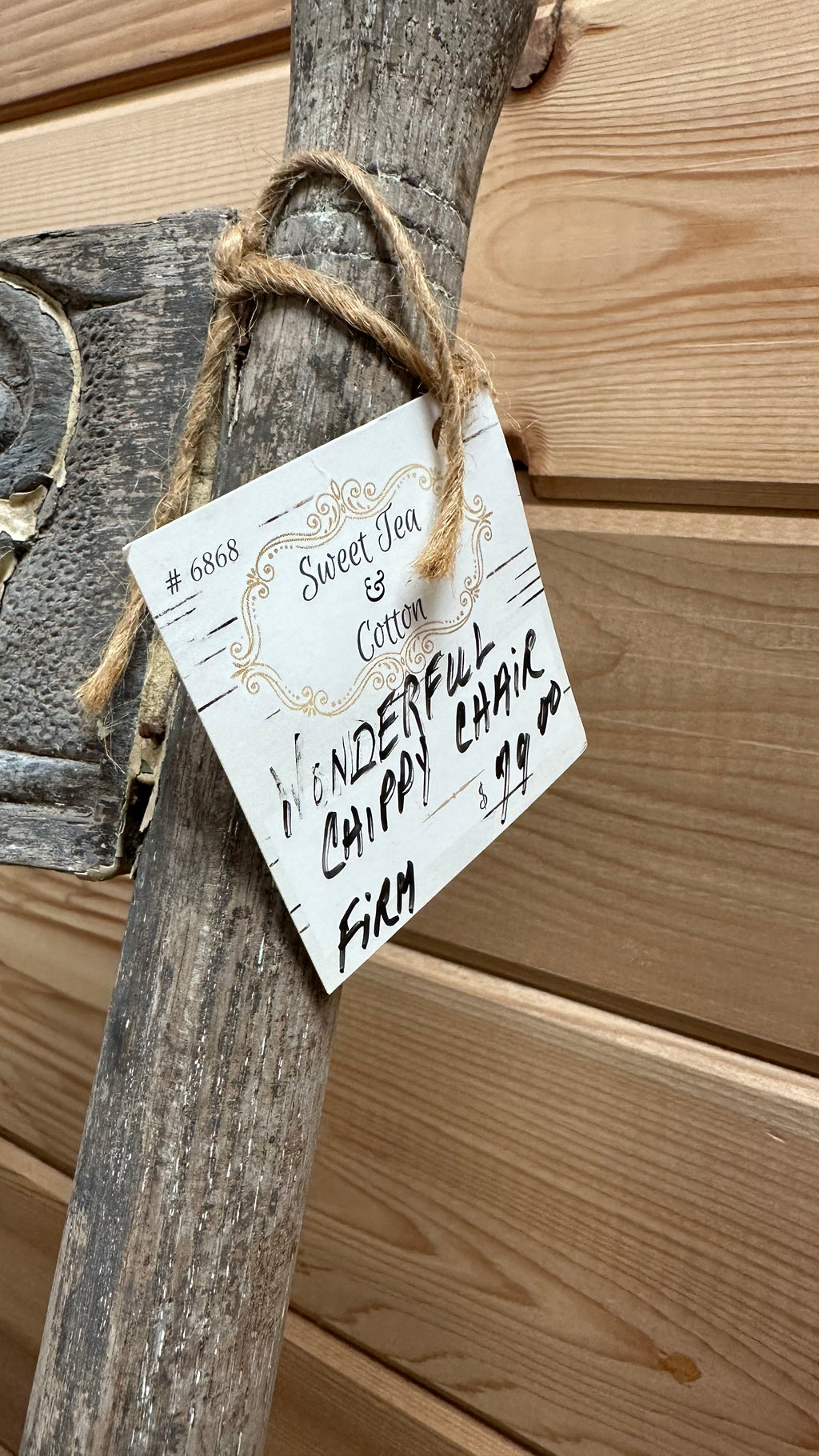 Antique Chippy Chair