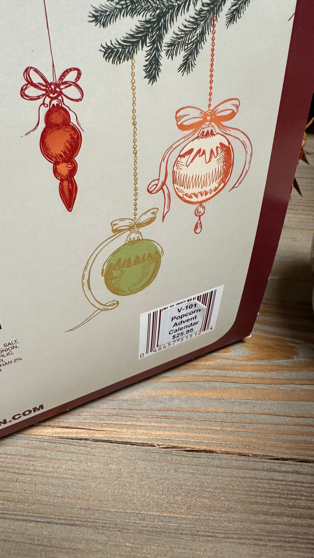 Amish Country Popcorn Advent Calendar