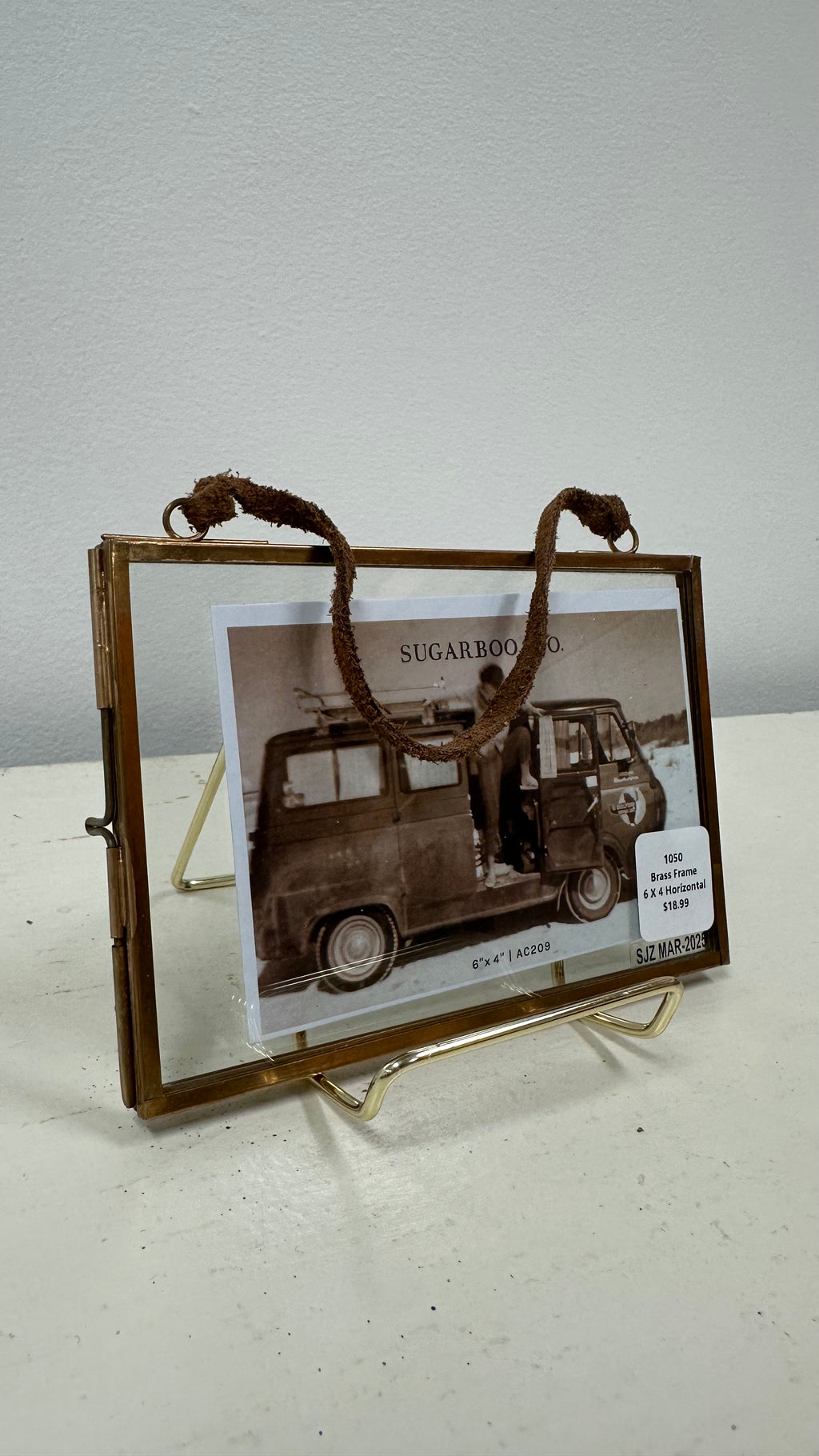 Brass Picture Frame (4x6 Horizontal)