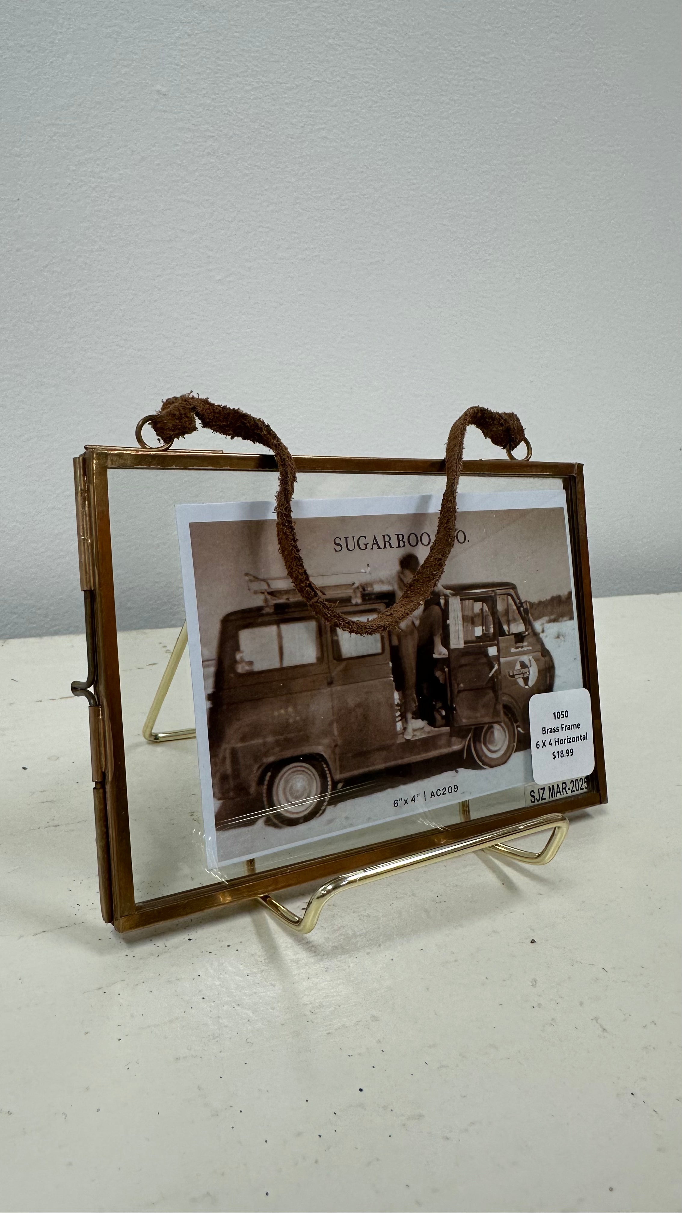 Brass Picture Frame (4x6 Horizontal)