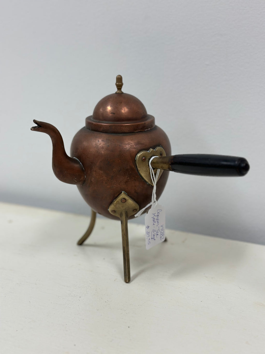 Antique Copper/Brass Tea Kettle