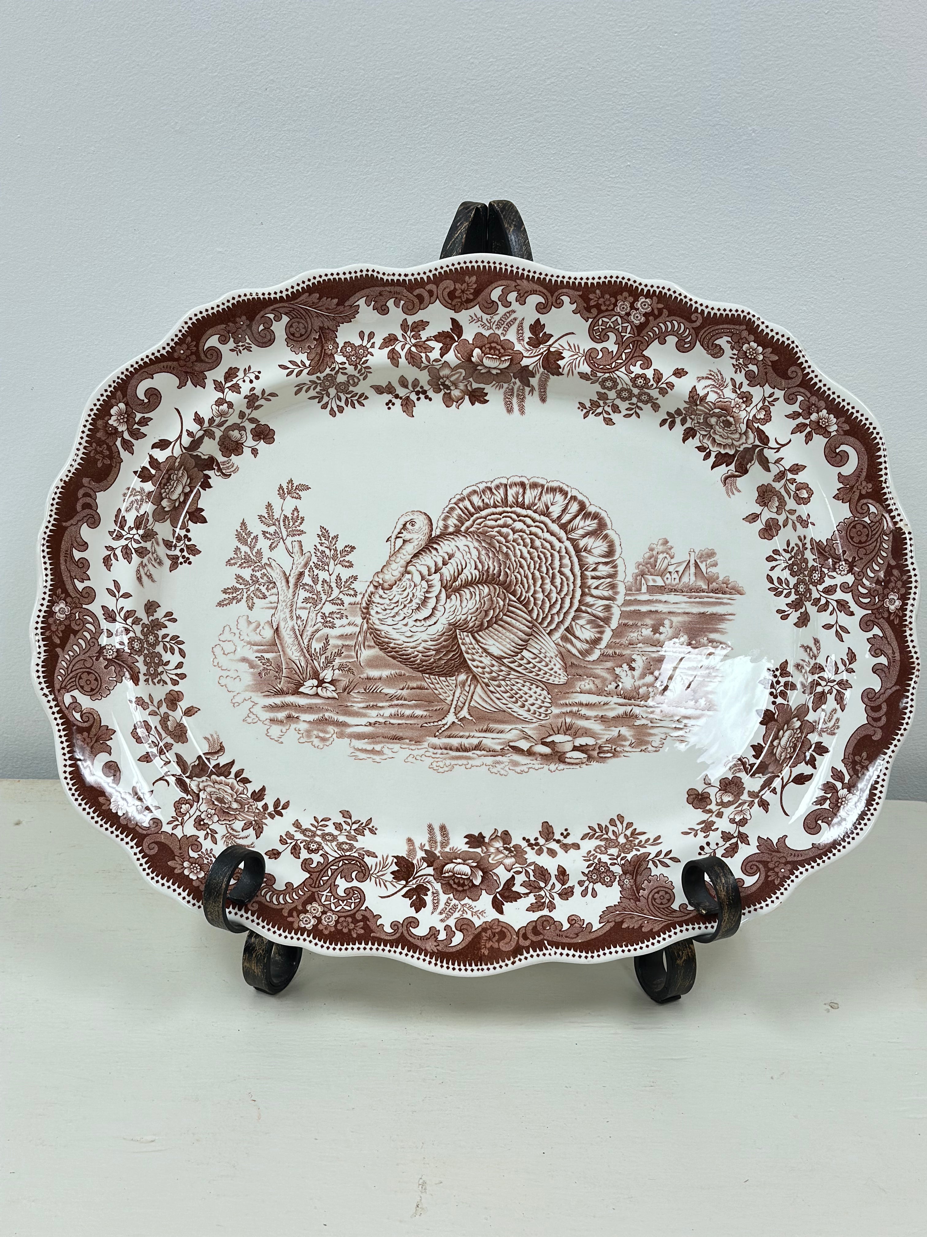 Copeland Spode Turkey Platter