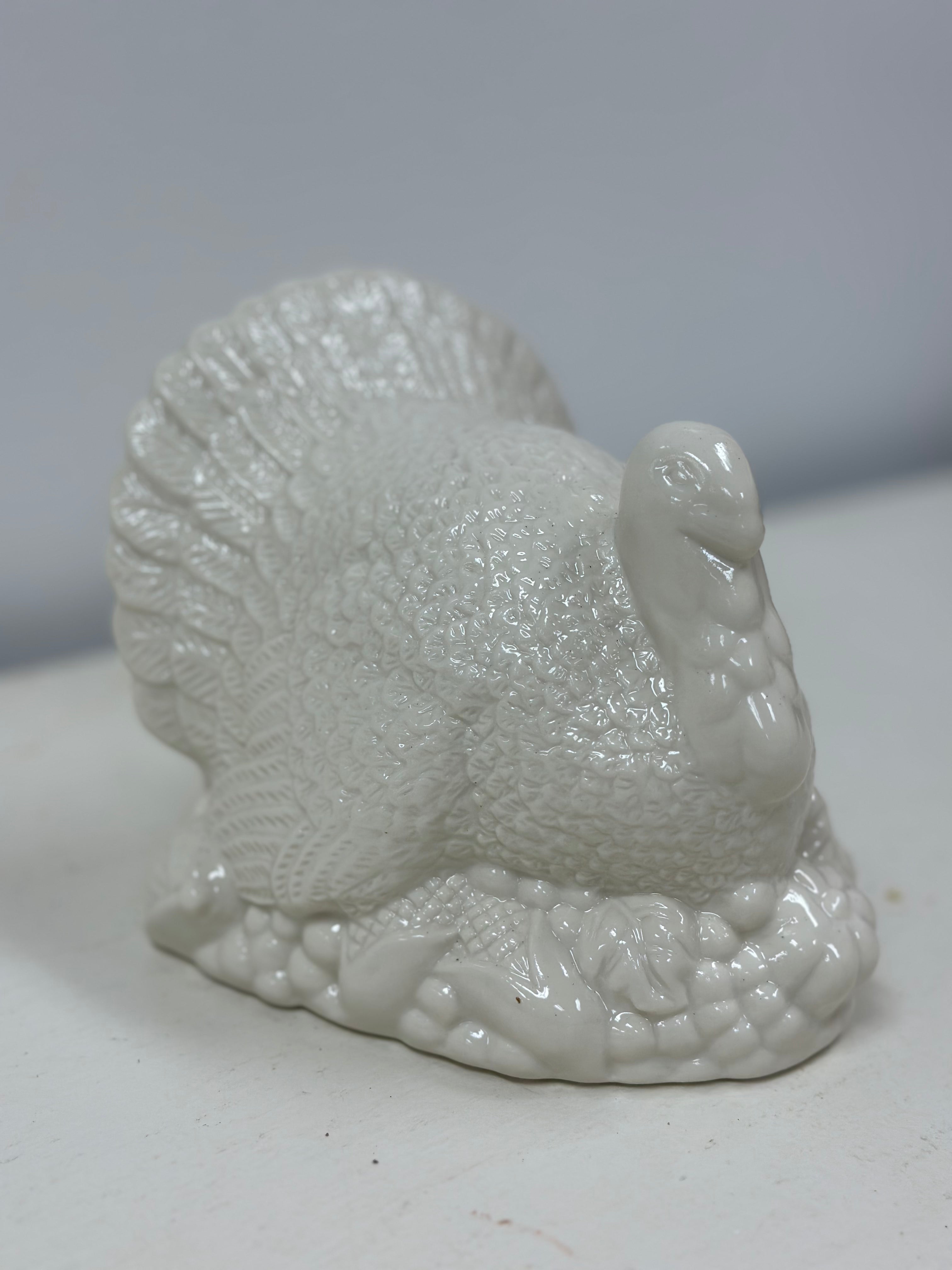 Cream Ceramic Turkey
