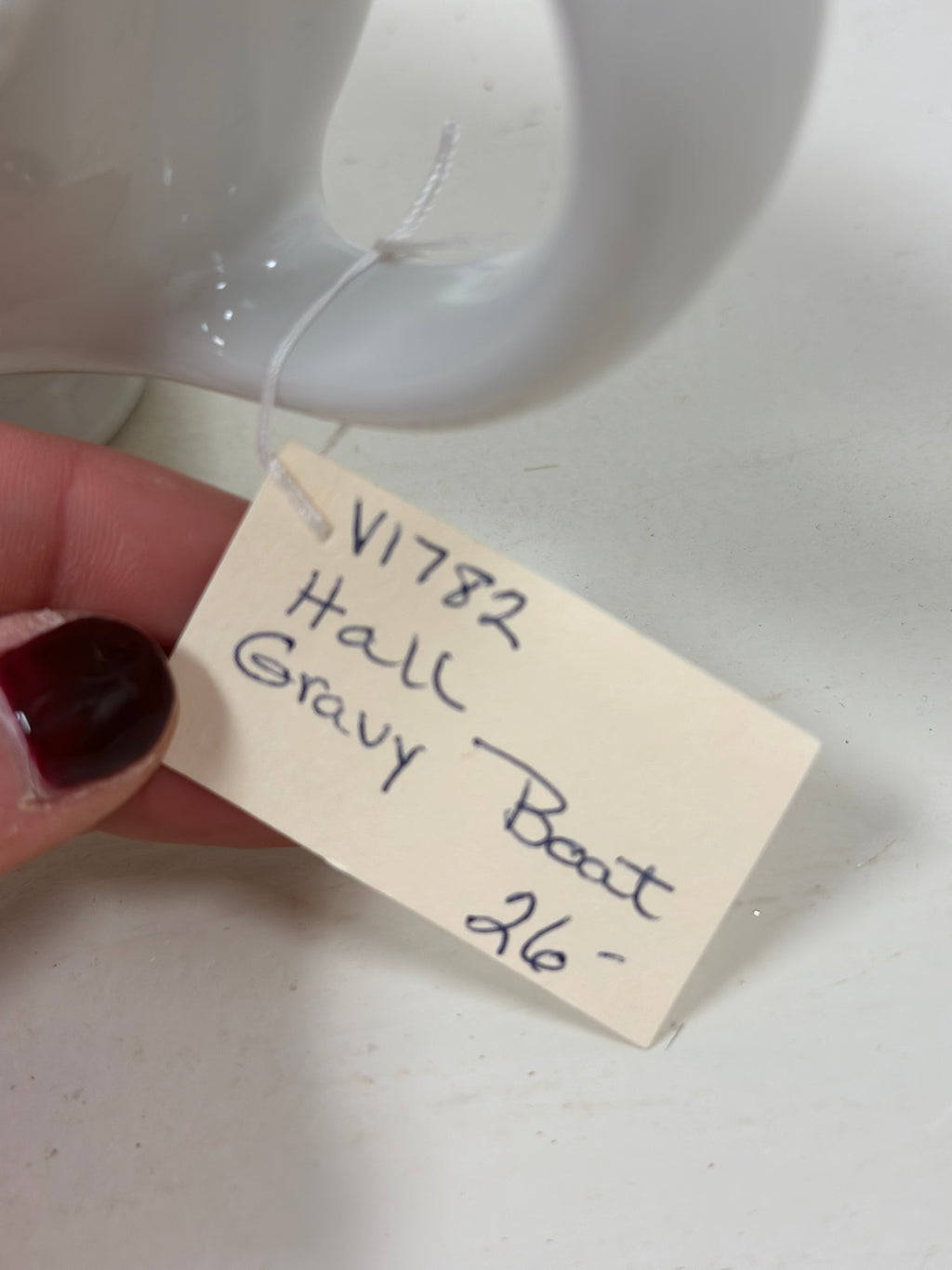 Hall Ironstone Gravy Boat